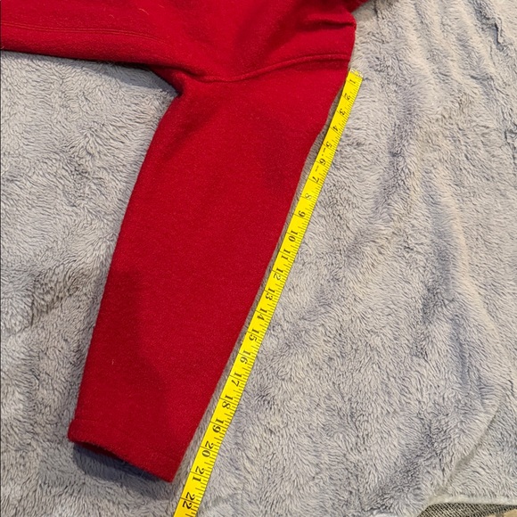 Talbots 100% Wool Red jacket with Silver Twist buttons Sz 8 Vintage - Picture 6 of 9